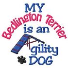 My Bedlington Terrier is An Agility Dog Fleece Jacket - DC1938L Size S - XXL