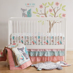 Fiona 5-Piece Nursery Crib Bedding Set - Levtex Baby - Picture 1 of 8