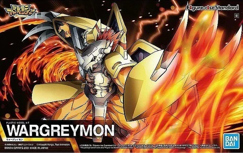 Figure-rise Standard Digimon Adventure Wargreymon Model Kit BANDAI USA Cover