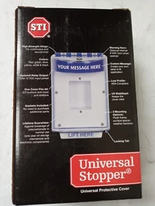 STI STI-13000NC Universal Stopper Surface Mount Enclosure Clear - Picture 1 of 9