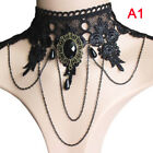 1pc Vintage Choker Necklace Gothic Jewelry Necklaces & Pendants False Neckladb