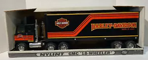 Vintage Nylint Harley Davidson GMC Tractor Trailer Steel Semi 911-Z NEW In Box - Picture 1 of 8