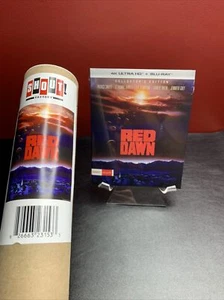 Red Dawn Collectors Edition (4K UHD+Blu-ray +**MINT** Slipcover Poster)  Sealed - Picture 1 of 8