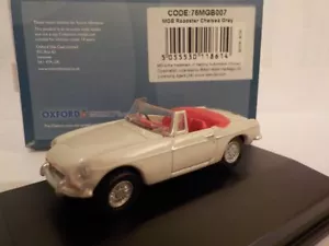 MGB - Grey, Model Cars, Oxford Diecast 1/76 Scale - Picture 1 of 1