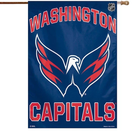 Washington Capitals 28 X 40" Vertical Flag / Banner Indoor / Outdoor One Sided Cover