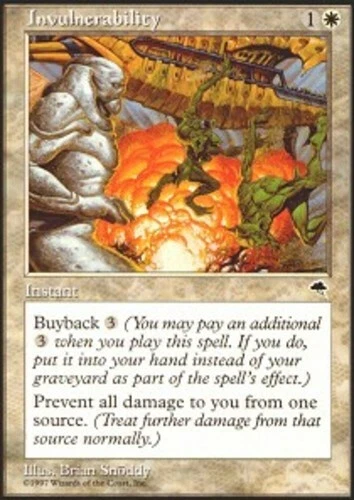 4x Invulnerability ~ Lightly Played Tempest MTG Magic x4 4 UltimateMTG Playset W - Image 1 of 1