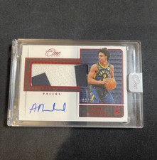 2022-23 PANINI-ONE AND ONE BASKETBALL ANDREW NEMBHARD RC Jumbo Jersey Auto /25