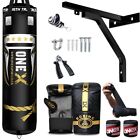 Punch Bag 5ft Heavy Filled Boxing Bag Set Kickboxing Punching Bag Training MMA.