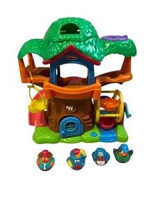 Vintage 2004 Playskool Weebles Wobble Musical Treehouse Playset & Figures - Picture 1 of 5