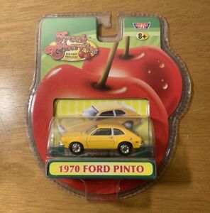 Vintage Motor Max Fresh Cherries 1:64 Die Cast - 1970 Ford Pinto [YELLOW]