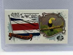 Mini Banderas del Mundo Topps Allen & Ginter #FOTW-4 Costa Rica 2024 - Imagen 1 de 2