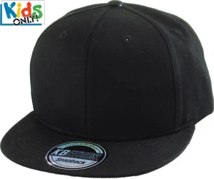 Junior Kid Size Cotton Snapback Adjustable Baseball Cap Youth - Picture 1 of 43