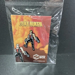 NEW USA EXCLUSIVE BRAND NEW ZANINI **DUKE NUKEM** PIN BADGE! - Picture 1 of 3