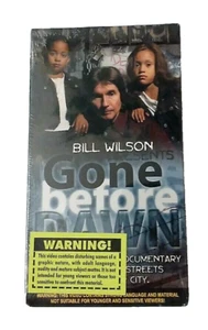 Bill Wilson Metro Ministries Gone Before Dawn VHS Warning Graphic VTG Rare New - Picture 1 of 6
