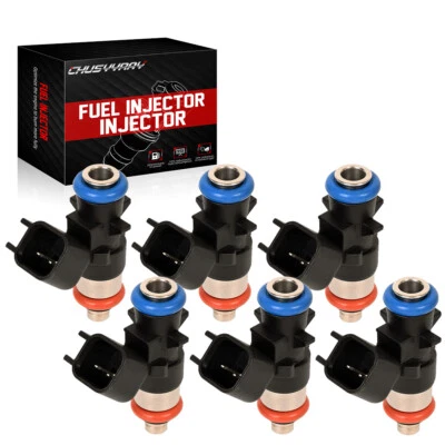 Inyector de combustible de 4 orificios 0280158233 6 piezas para Ram Promaster 1500 2500 3500 3,6 L 14-17 Foto 1 de 4