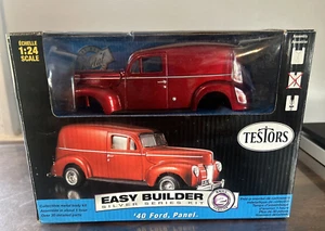 Testors EASY BUILDER silver series kit 1940 Ford Panel die cast kit 1/24 New - Picture 1 of 10