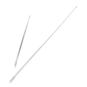 48/64cm 6 Section Full-Channel Am Fm Radio Telescopic Antenna Rotating Aeial - Zdjęcie 1 z 15