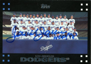 2007 Topps JAIME JARRIN Signed Card autograph AUTO DODGERS ANNOUNCER HOF 98