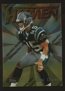 Topps Finest #33 1997 - Eric Davis - Carolina Panthers 97-532 - Imagen 1 de 2