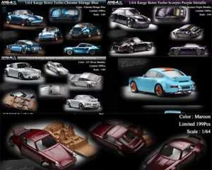 Coche modelo retro turbo resina Kaege M64X 1:64 - Imagen 1 de 11