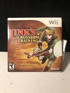 Link's Crossbow Training Nintendo Wii Video Game Disk and Paper Case Disc Zelda - Picture 1 of 3