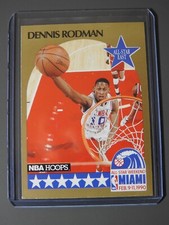 DENNIS RODMAN 1990-91 NBA Hoops All-Star Weekend Miami #10 Detroit Pistons