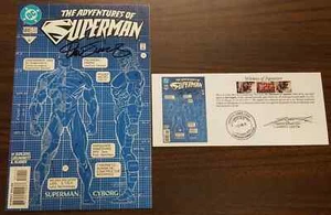 Die Abenteuer von Superman (1987) #551 SIGNIERT von Dan Jurgens mit notariell beglaubigter WOS - Bild 1 von 5