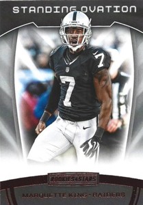 2017 Panini R&S #15 Marquette King card. Las Vegas Raiders