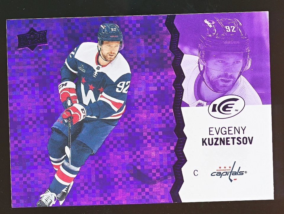2023-24 Upper Deck Ice Purple Evgeny Kuznetsov #39 - Image 1 of 1