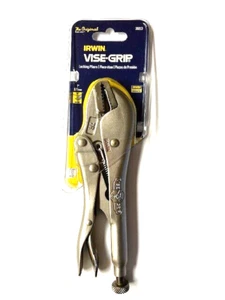 7" LOCKING PLIERS STRAIGHT IRWIN VISE-GRIP CLASSIC 7R 302L3 - Picture 1 of 6
