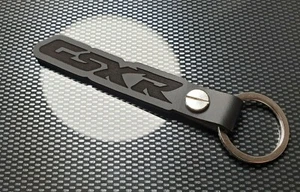 GSXR SCHLÜSSELANHÄNGER SCHWARZ LEDER MOTORRAD OL - Bild 1 von 8