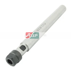 A● C12-ER8-100L 12mm Shank 6mm Clamping Collet Chuck Extension Rod 125mm 4.9" - Imagen 1 de 2