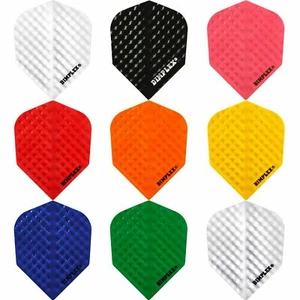 Harrows Dimplex Dart Flights – STANDARD – All Colours - Plain - Choose No. Sets - Picture 1 of 10