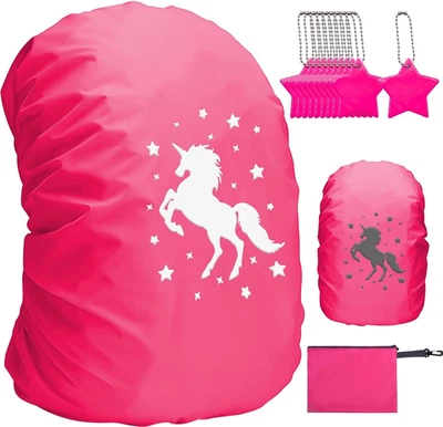 Regenschutz Schulranzen Rucksack Step by Step Reflektierend Jungen Mädchen