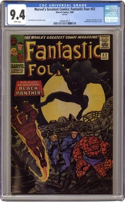 Marvel's Greatest Comics Fantastic Four #52 Facsimile CGC 9.4 2006 3944919015 - Image 1 of 2