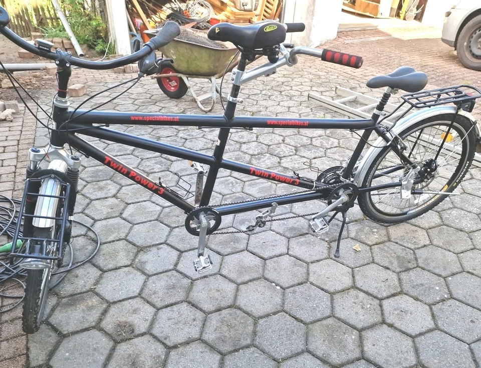 Tandemfahrrad Tandem 26" Fahrrad Trekkingrad 21 Gang Twin Power 3 - Bild 1 von 4