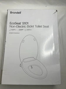 Brondell Sedile WC Bidet Non Elettrico Lavastoviglie Ecoseat - Bianco - S101 - Foto 1 di 6
