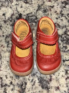 Livie and Luca RUCHE CLASSIC Mary Jane, Red Pearl Size 5 - Picture 1 of 4