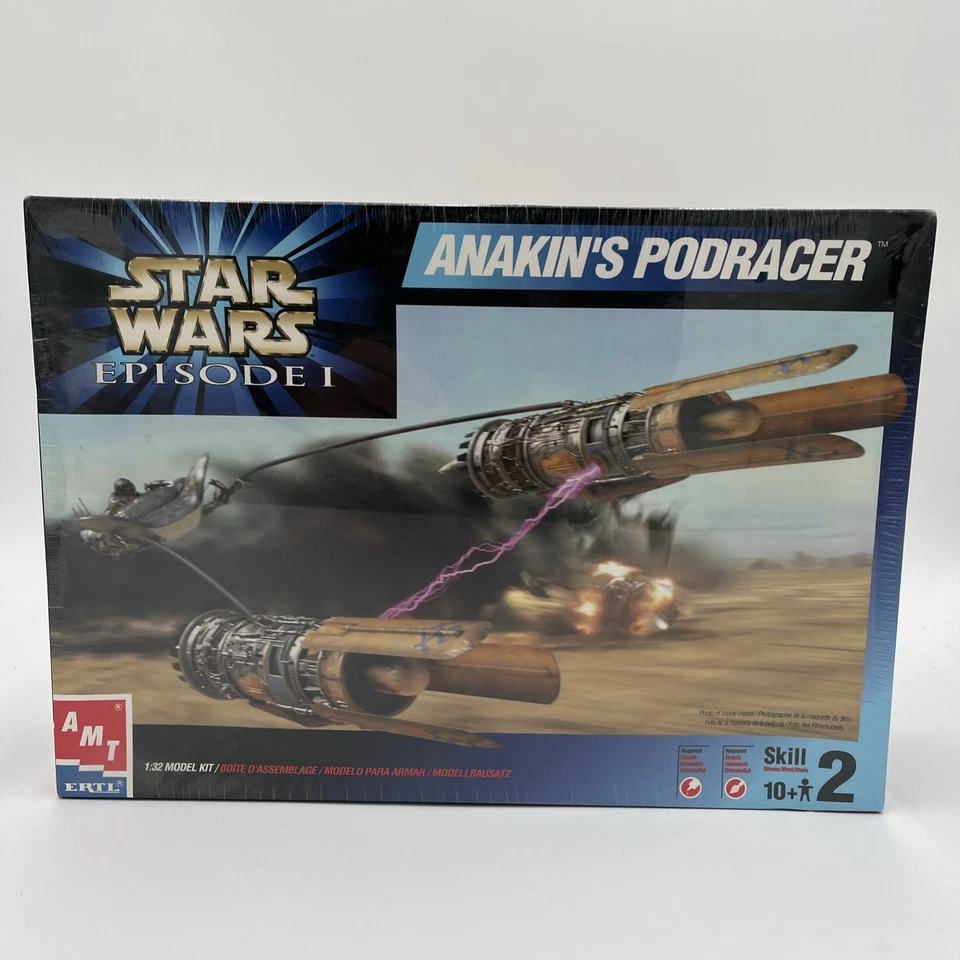 NEW Sealed Star Wars Episode One Anakins Podracer Model Kit 1/32 Scale - Image 1 of 1