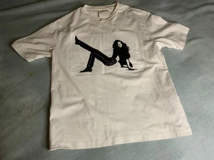 RAF SIMMONS CALVIN KLEIN BROOK SHIELDS WEISSES T-SHIRT SMALL TOLLE FORM KLASSIKER - Bild 1 von 6