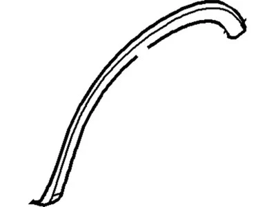 Genuine Ford 2008-2010 F-250 Super Duty Wheel Opening Molding 8C3Z-16038-APTM - Image 1 of 4