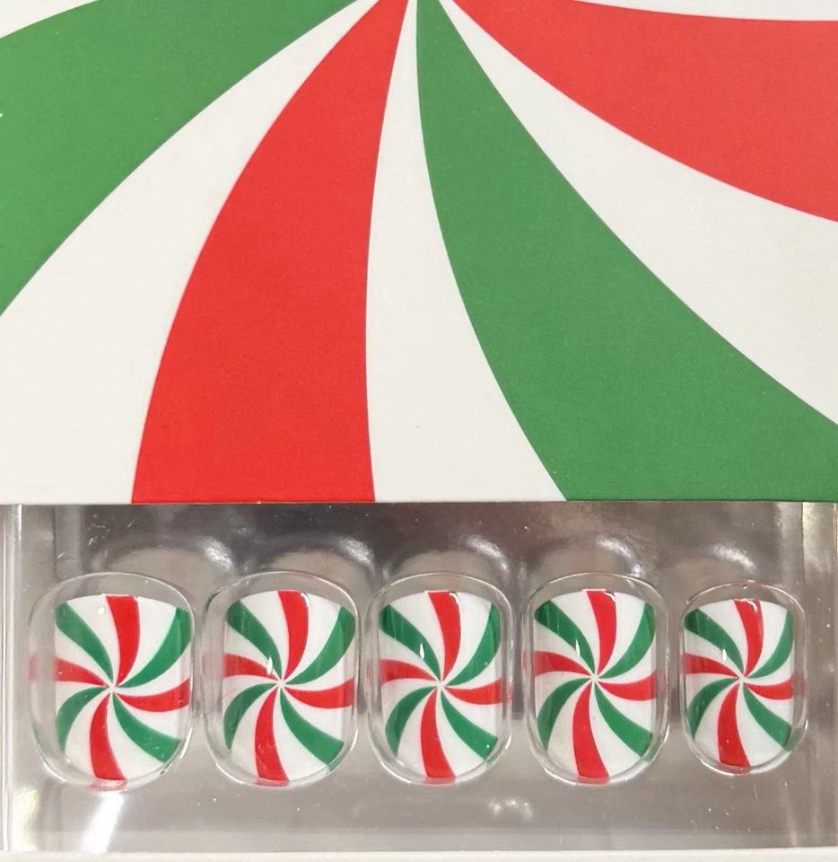 Red Aspen Navidad Corto Cuadrado Caramelo Remolino Payden's Menta Pinwheels 🎄 Foto 1 de 1