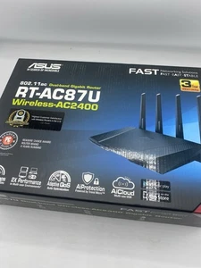 Original ASUS RT-AC87U 2,4/5Ghz 2334Mbps Enterprise Wireless Router usb2.0/3.0 - Bild 1 von 8