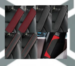 1/2 Stück PU-Leder Sicherheitsgurt-Schulterpolster - Bild 1 von 9