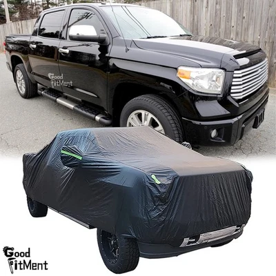 Cubierta de coche para camioneta Toyota Tundra SR5 exterior polvo impermeable todo tipo de clima Foto 1 de 4