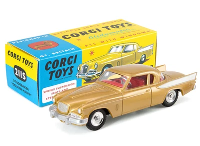 CORGI - 211S Studebaker Golden Hawk New Boxed Re-Issue. Die Cast Vehicle. - Image 1 of 4