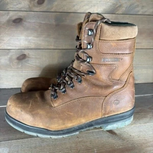 wolverine i 90 durashocks mens size 11 extra wide shoe brown steel toe work boot - Picture 1 of 8