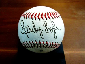 SPARKY LYLE SOMERSET PATROITS YANKEES SIGNED AUTO OAL ALL-STAR GAME BASEBALL JSA - Picture 1 of 4