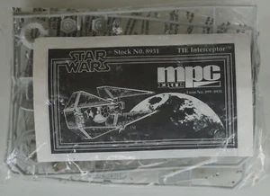 MPC 8931 Star Wars Return of the Jedi 1/51 Imperial TIE Interceptor - Picture 1 of 2