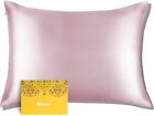 100% Mulberry Silk Pillowcase For Hair And Skin With Hidden Zipper, 22 Momme, 60